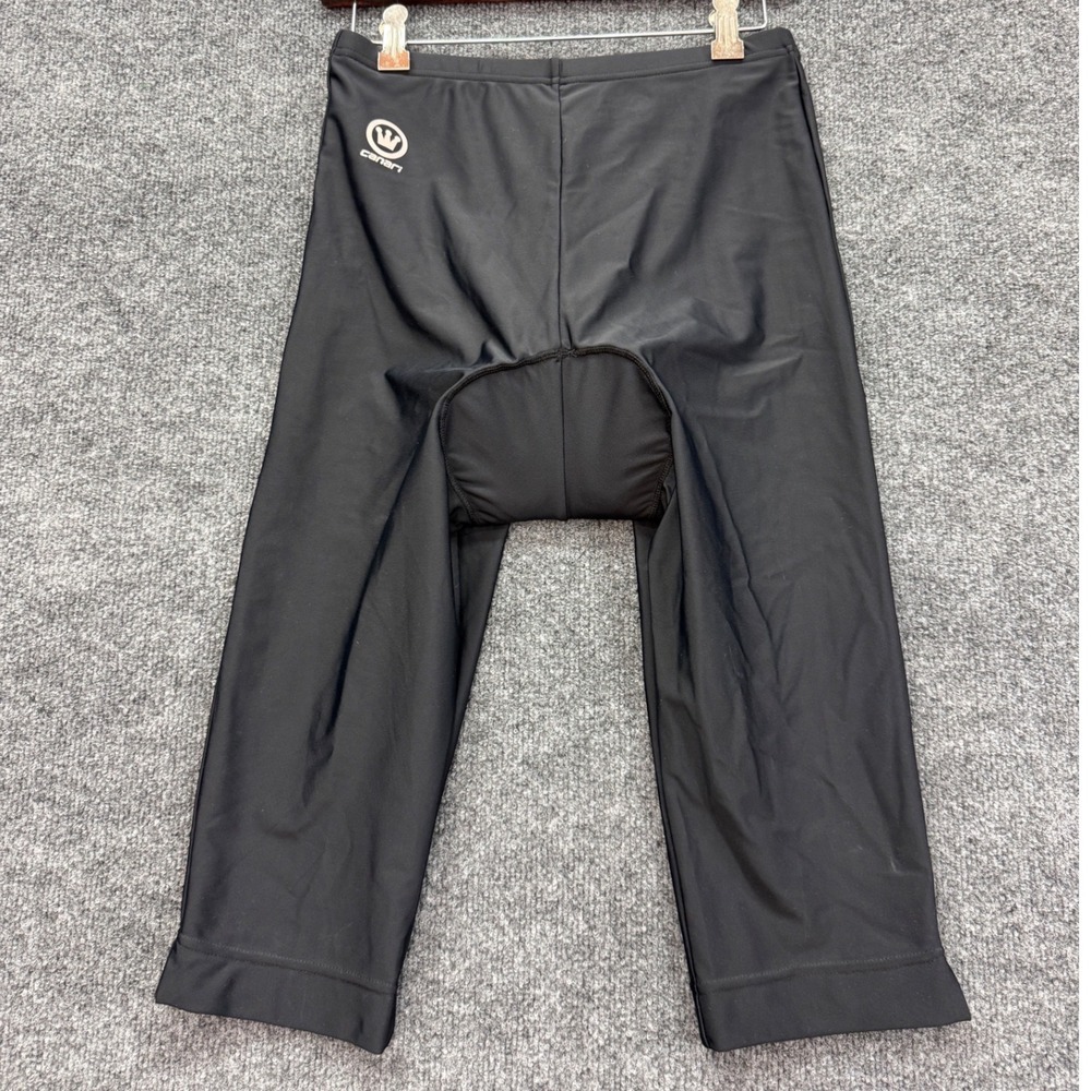 Canari Pro Tour Gel Knicker Womens Large Black Padded Cycling Bike Pants NWT - Picture 2 of 8